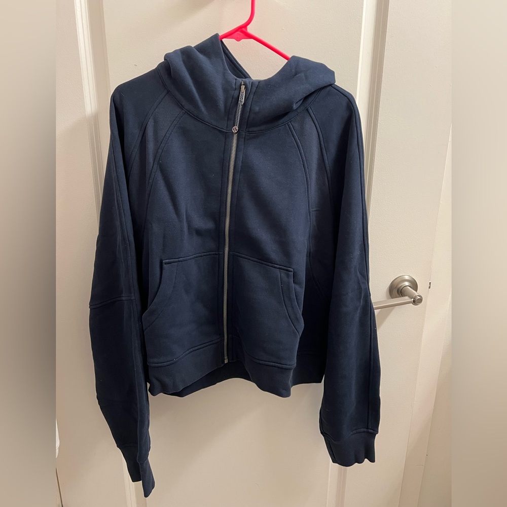 SOLD - NWT Scuba Oversized Full Zip (True Navy)